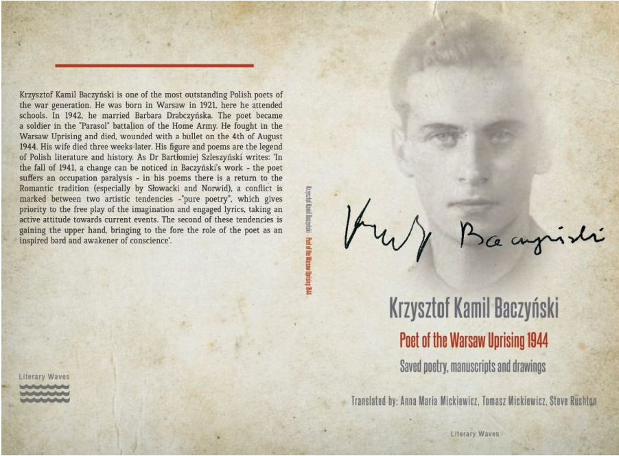 Poet of the Warsaw Uprising 1944 Saved poetry – Krzysztof Kamil Baczyński