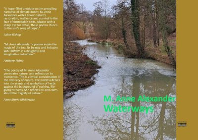 Alexander M. Anne: Waterways, Literary Waves Publishing, London 2024, ISBN 979877740846